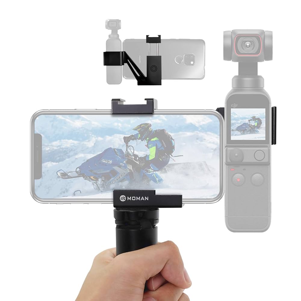 【良品】OSMO POCKET スマホブラケット付き Amazon | LICHIFIT DJI Osmo Pocket 3用拡張マウント スマホ